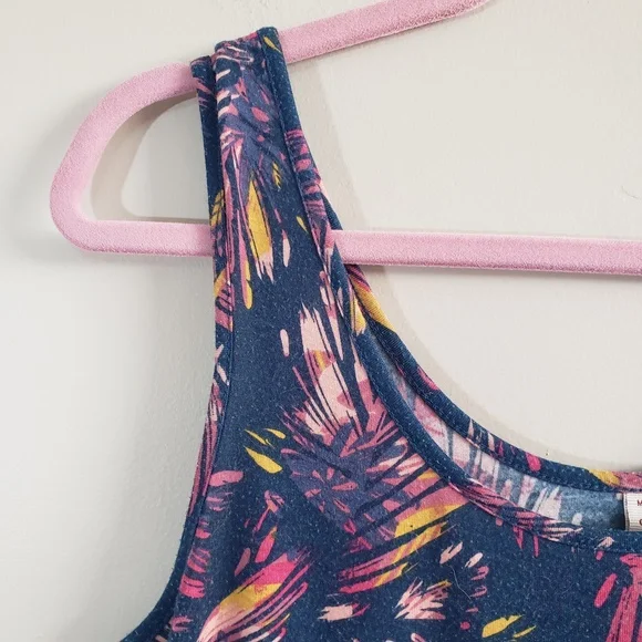 Mudd Laddar Braid Cutout Floral Maxi Dress Size 14 - Picture 7 of 13